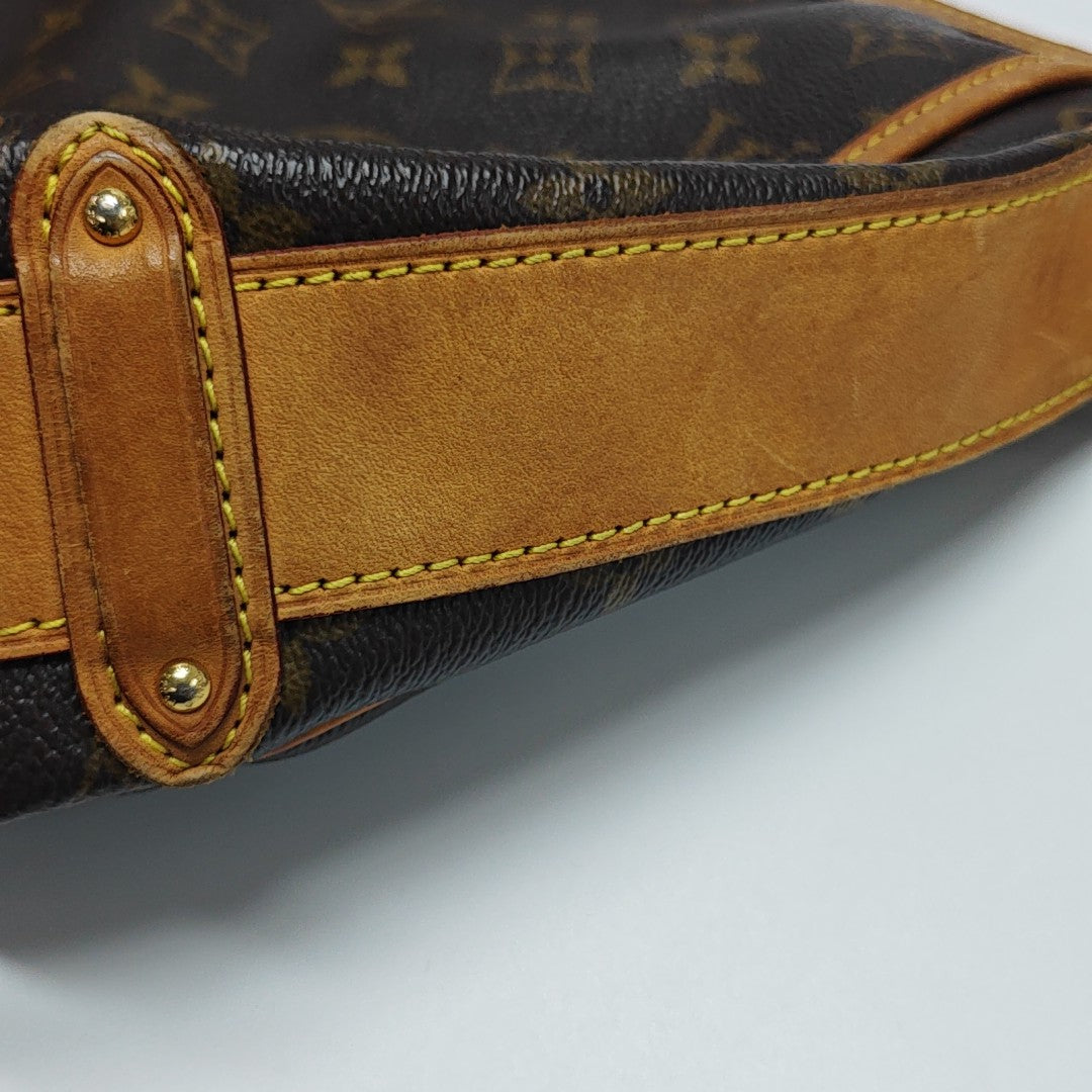 TULUM GM Monogram Coated Canvas Brown