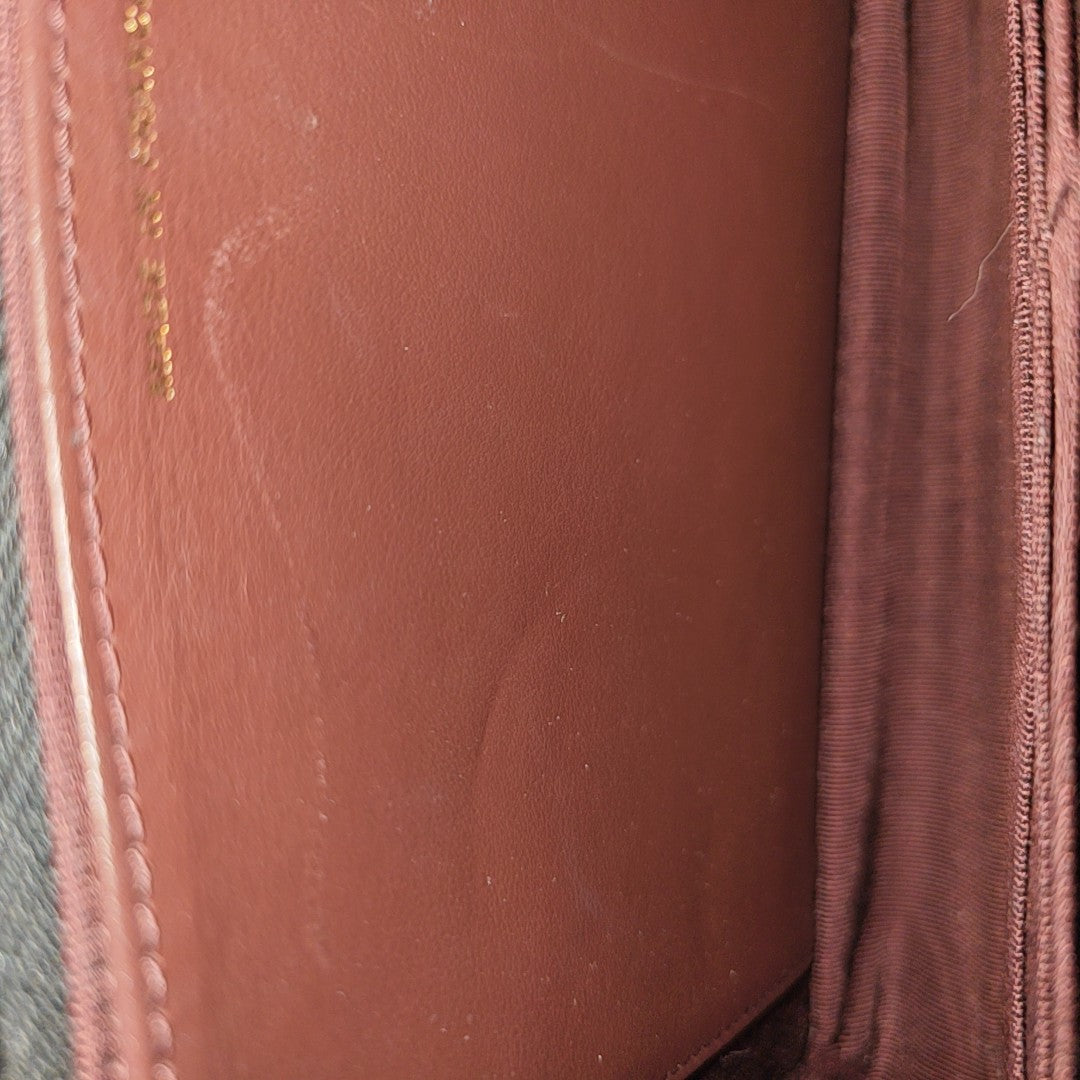 WOC Quilted Grained Calfskin Black