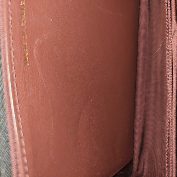 WOC Quilted Grained Calfskin Black