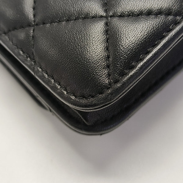 TRENDY CC Quilted Lambskin Black