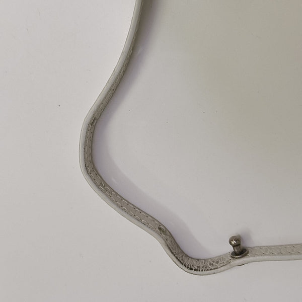 Le Cagole Mini Calfskin White