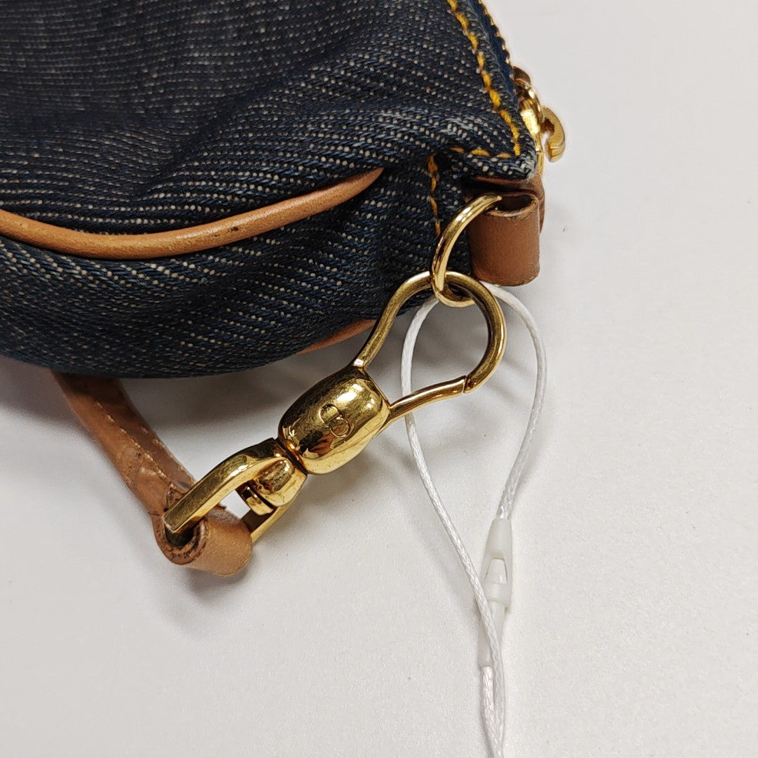 Saddle Mini Canvas Blue