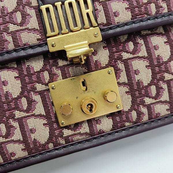 Dioraddict Oblique Canvas Red