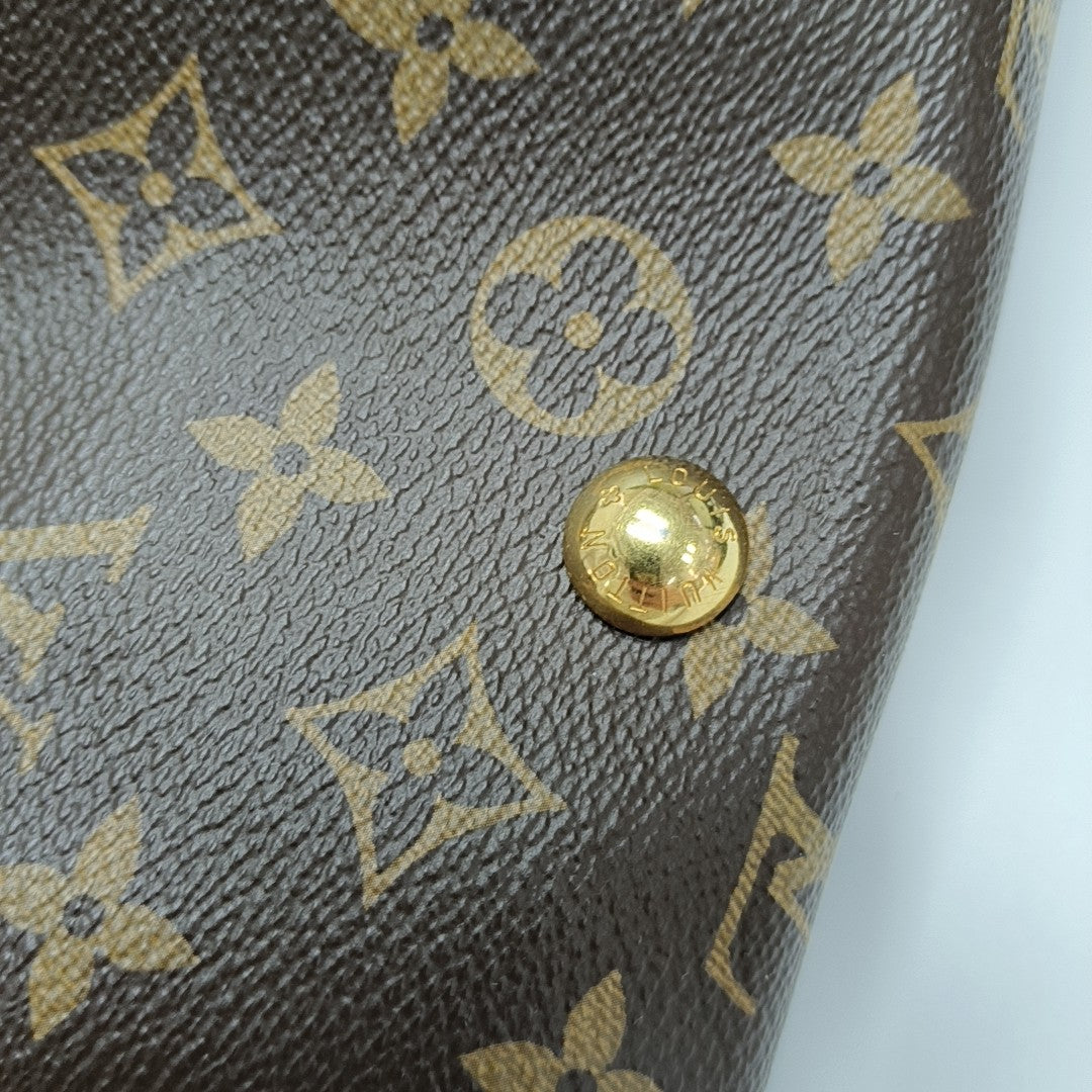 CARRYALL MM Monogram Coated Canvas Brown