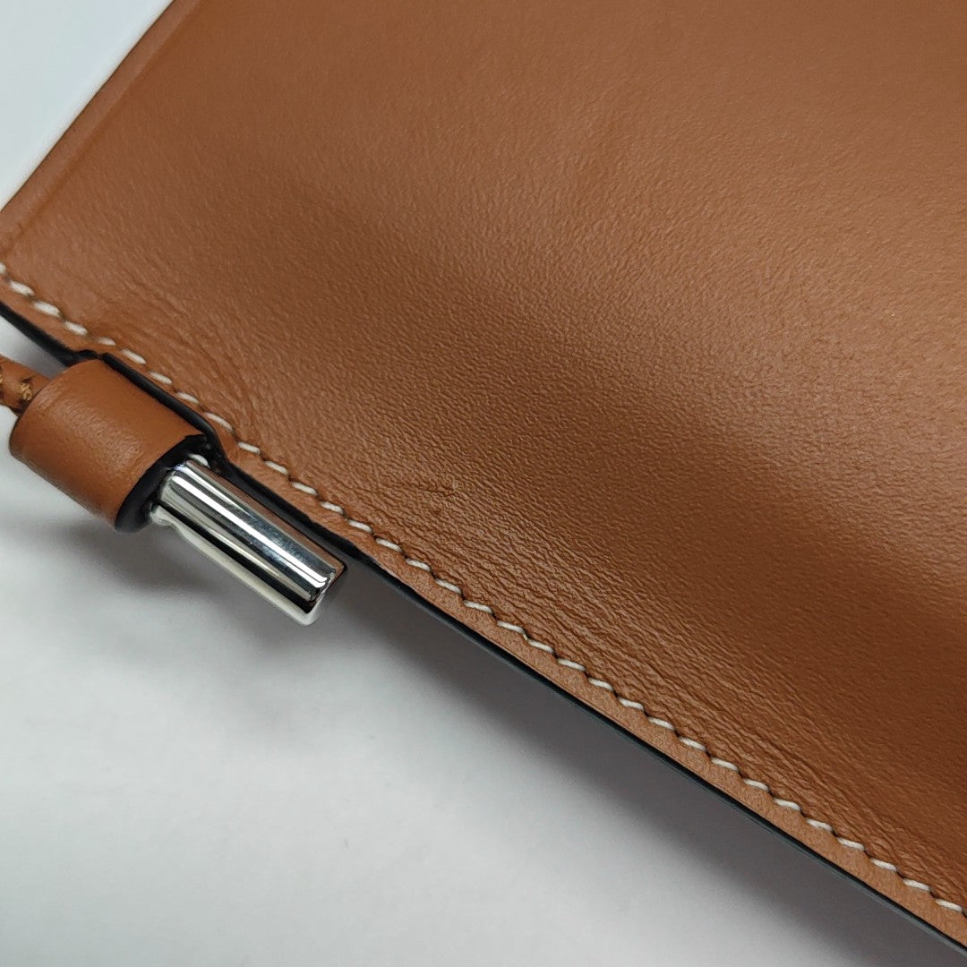 Calfskin Shoulder Bag Brown