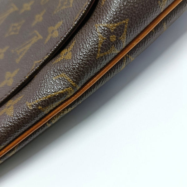 MUSETTE TANGO Lona Revestida con Monogram Marrón