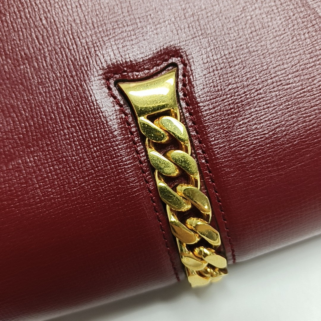 Sylvie 1969 Mini Calfskin Red