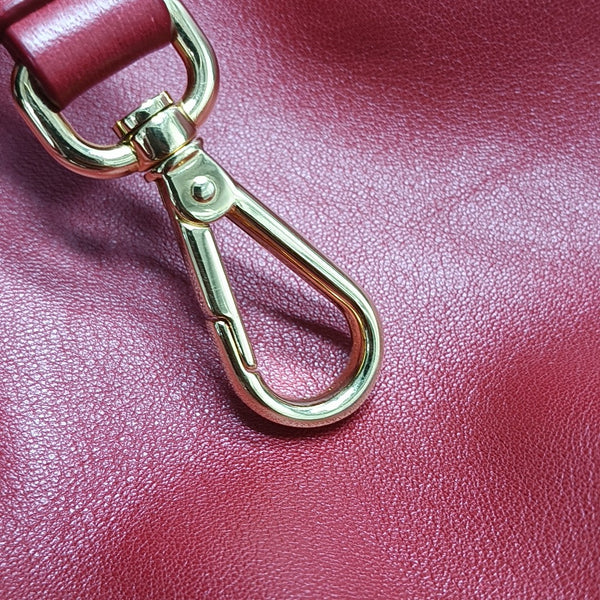 Calfskin Tote Bag Red