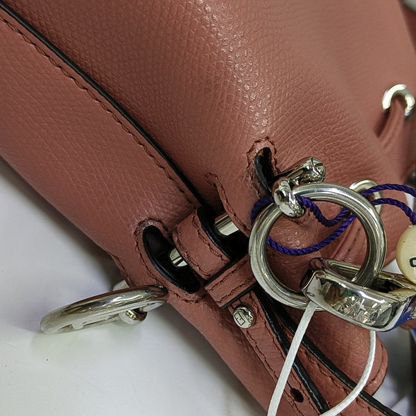 Mon Tresor Mini Calfskin Beige