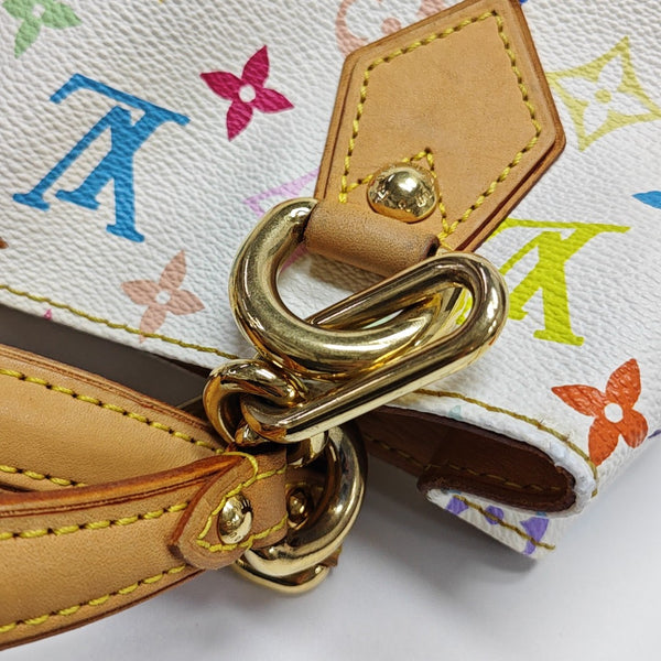 LV × TM AUDRA Monogram Coated Canvas White