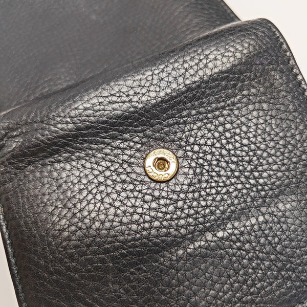Soho Calfskin Black Wallet