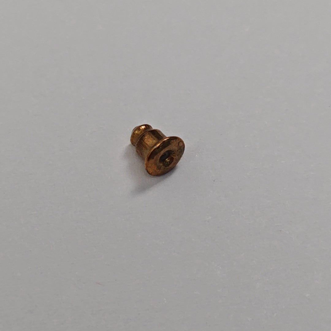Metal Gold Stud Earrings