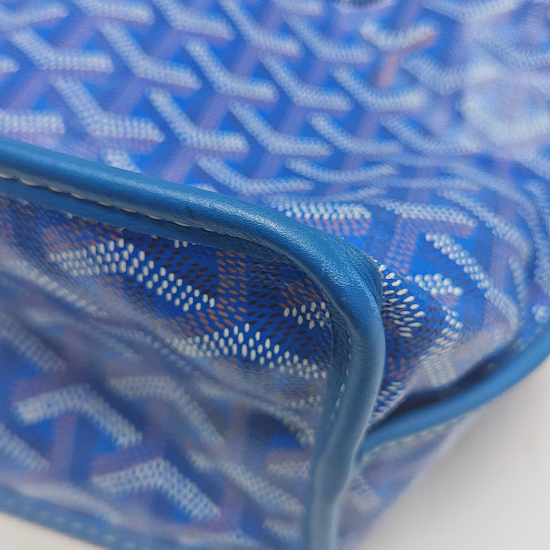 Anjou Mini Coated Canvas Blue