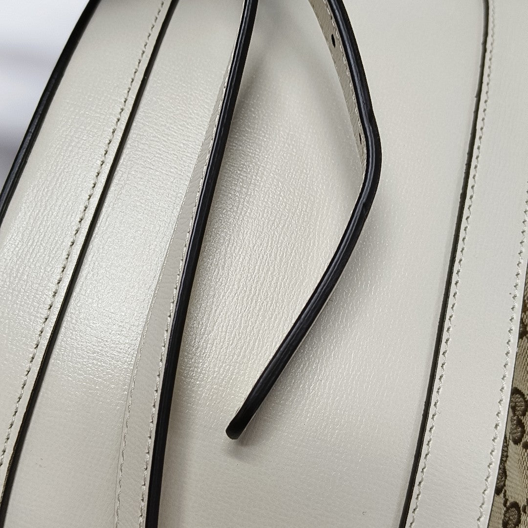 Horsebit 1955 Small Calfskin White