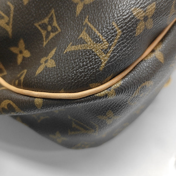 GALLIERA GM Monogram Coated Canvas Brown