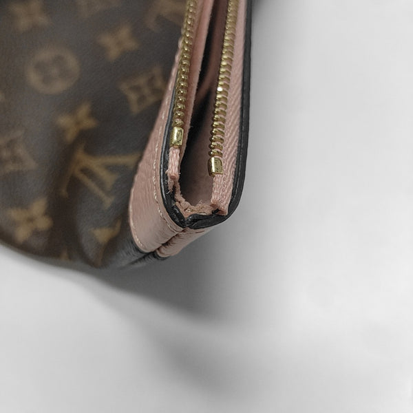 DAILY Monogram Coated Canvas Brown