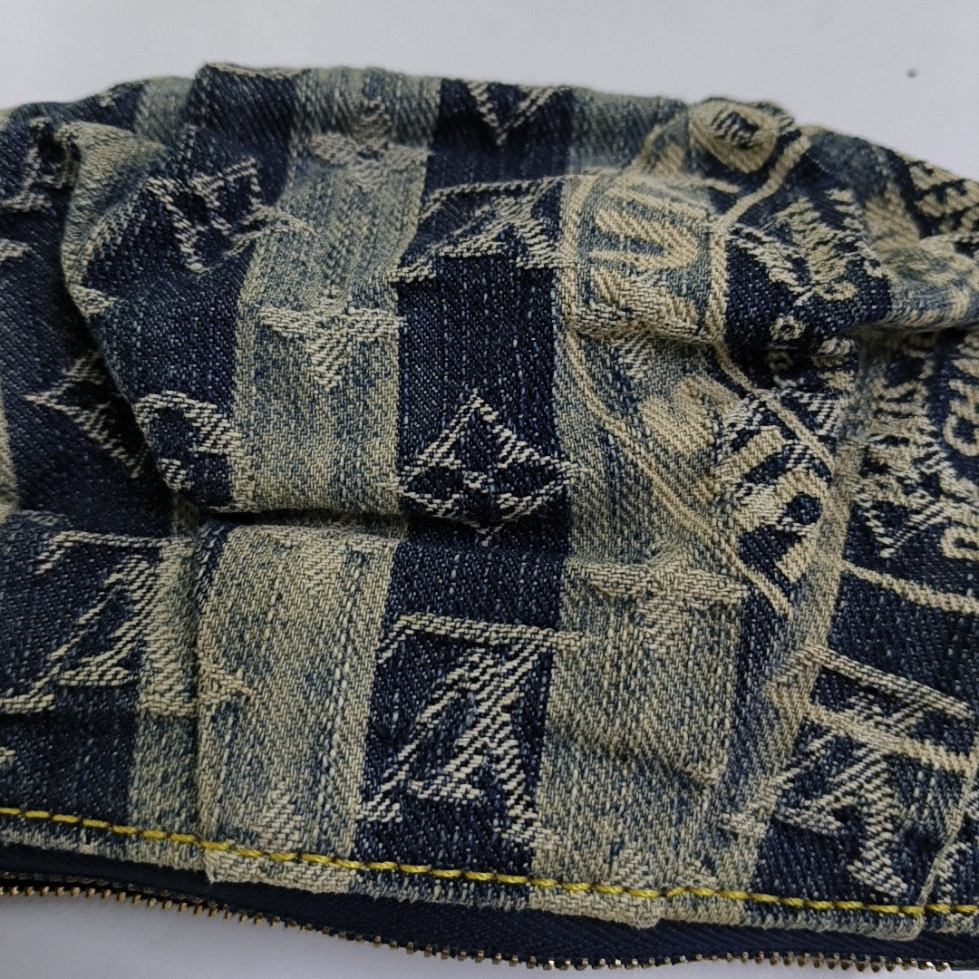 RAYE Monogram Denim Blue