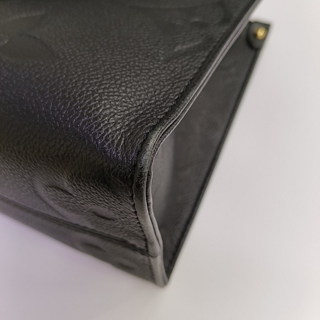 ONTHEGO PM Monogram Calfskin Black