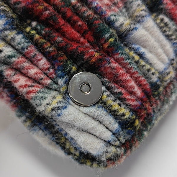 Wool Shoulder Bag Multicolor