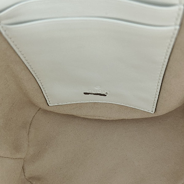 GG Marmont Mini Quilted Calfskin White