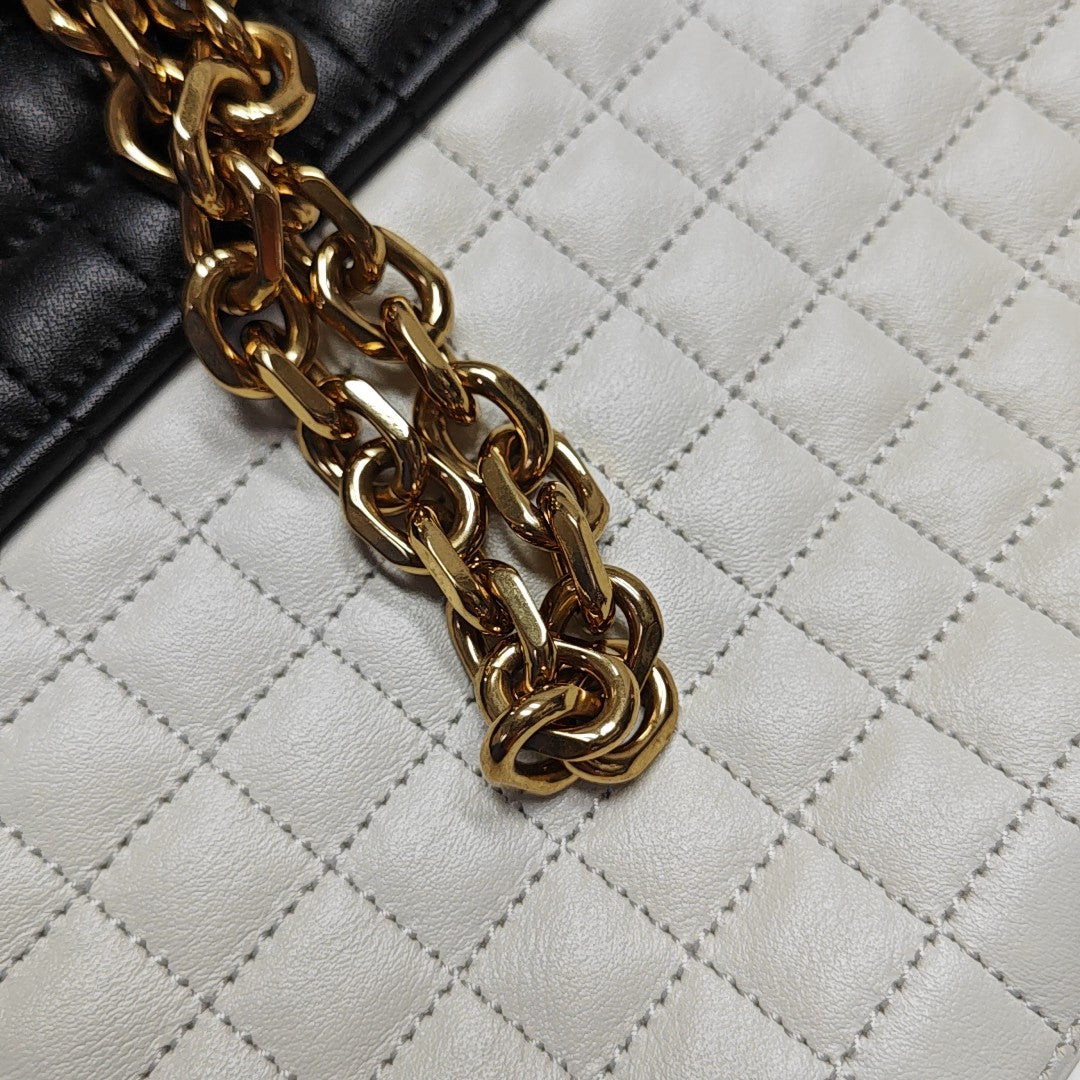 C Medium Quilted Calfskin Multicolor