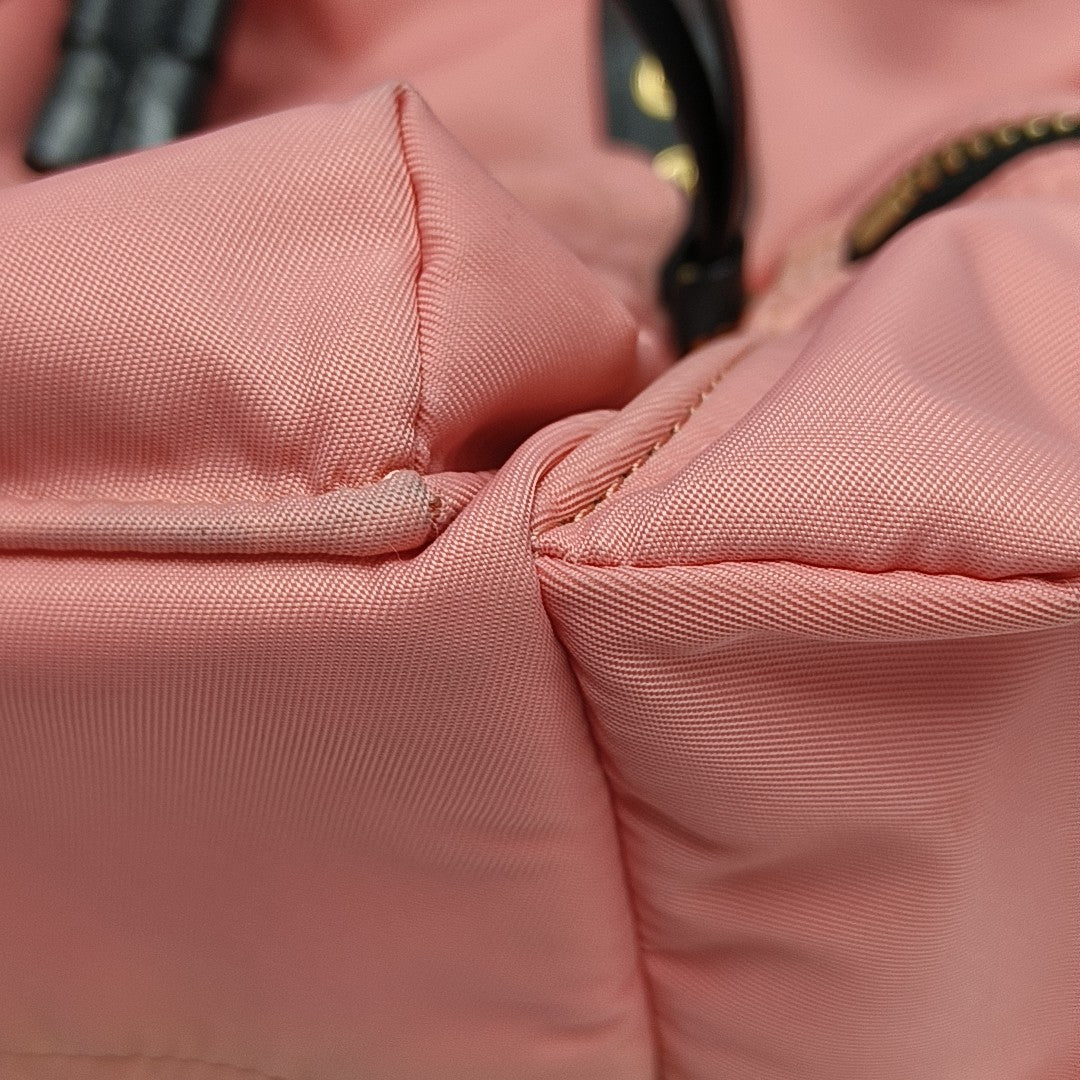 The Rucksack Medium Nylon Pink