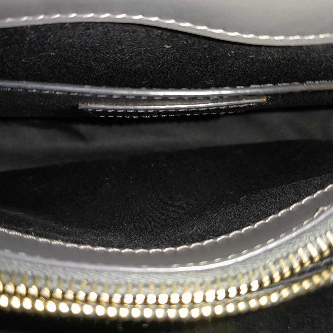 LOULOU Small Quilted Calfskin Gray