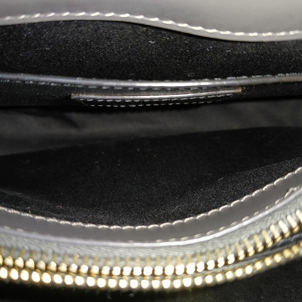 LOULOU Small Quilted Calfskin Gray