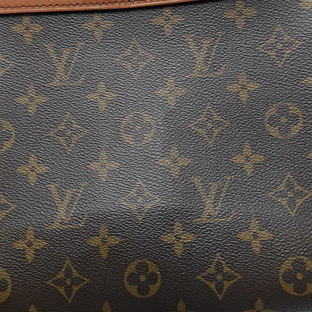 DAUPHINE MM Monogram Coated Canvas Brown
