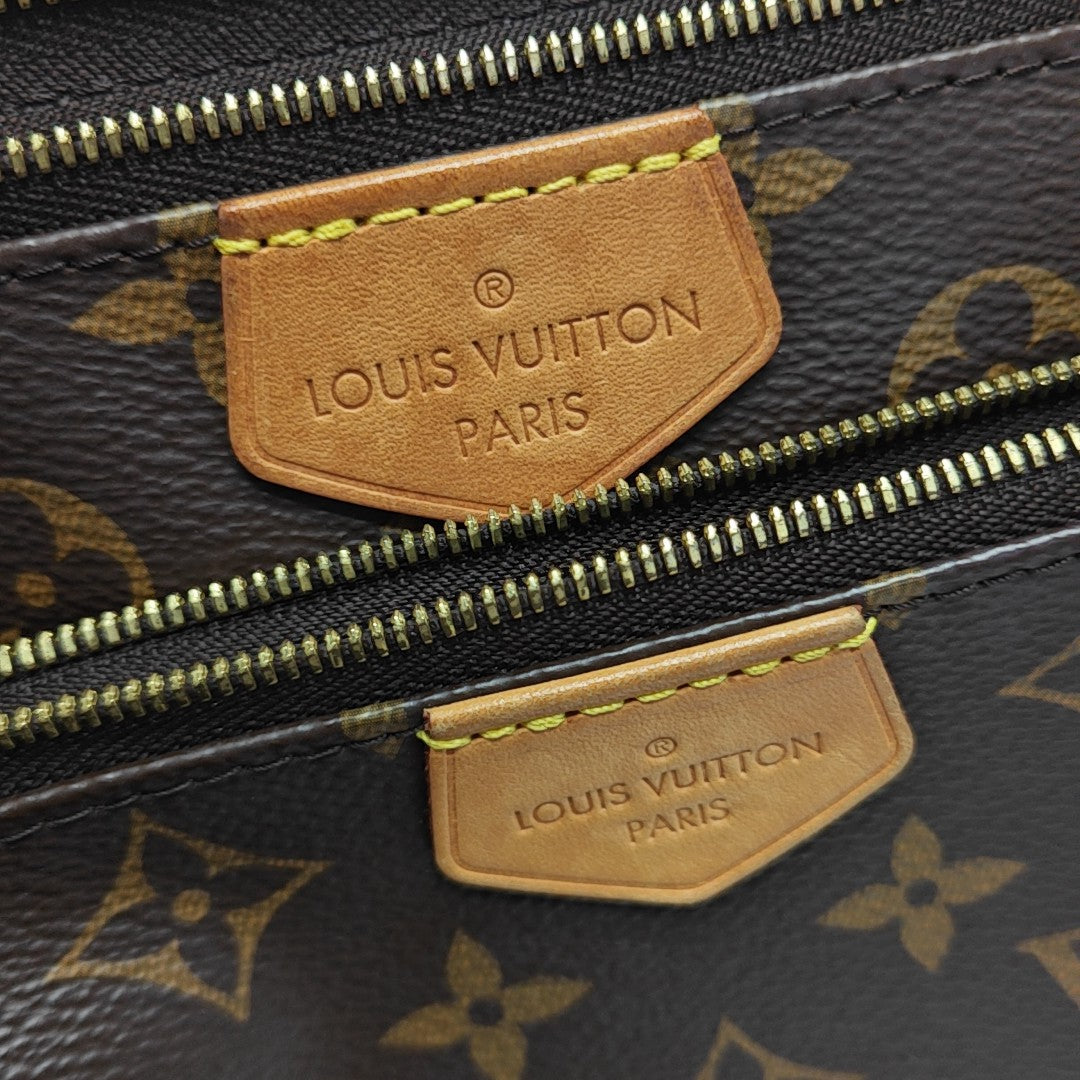 MULTI Monogram Coated Canvas Brown