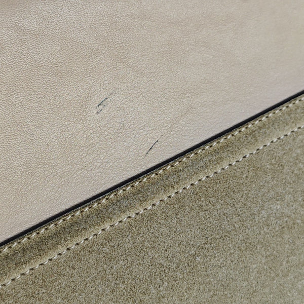 Faye Small Leather Green