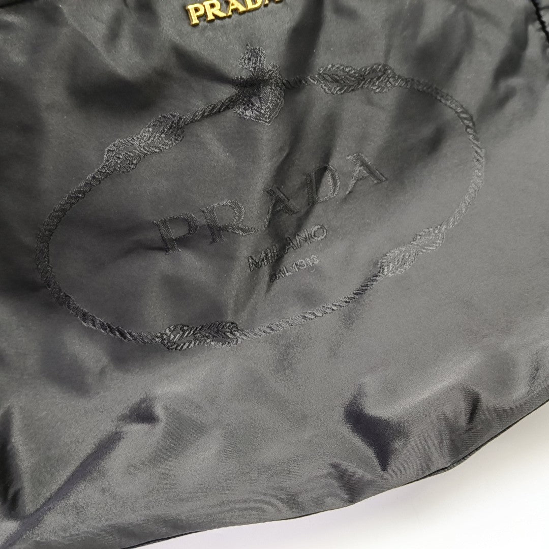 Nylon Tote Bag Black