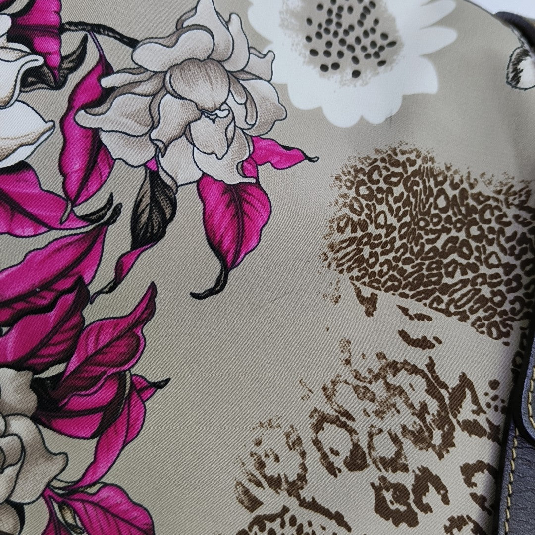 Nylon Top Handle Bag Multicolor