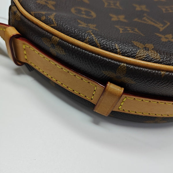 CROISSANT Monogram Coated Canvas Brown