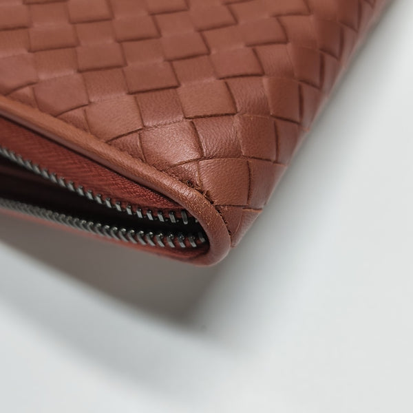 Lambskin Wallet Red