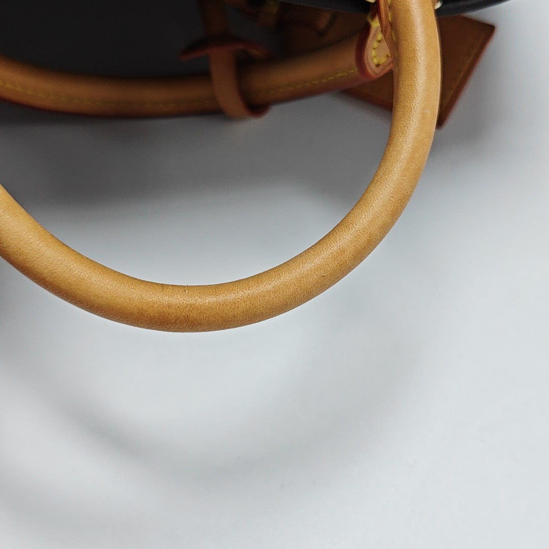 PALAIS PM Monogram Coated Canvas Brown