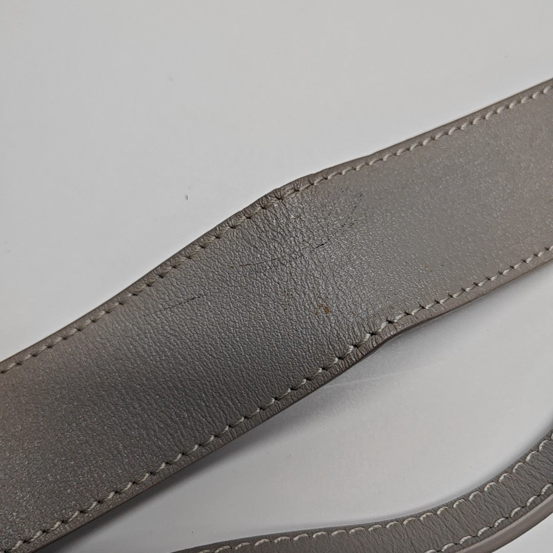 Special Material Shoulder Bag Gray