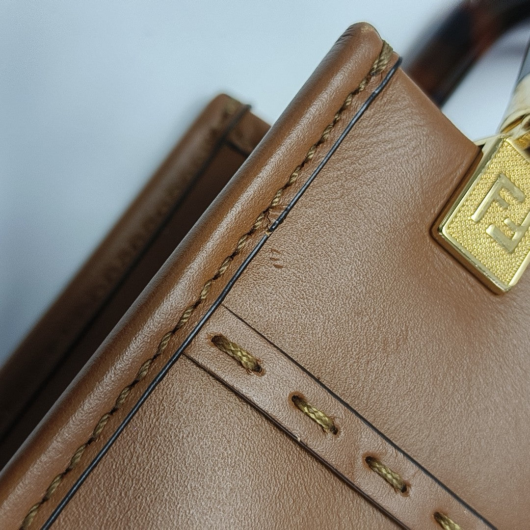 Sunshine Mini Calfskin Brown