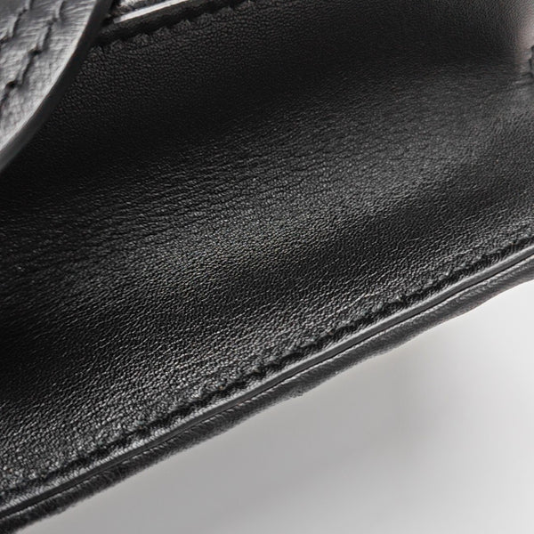 Miu Lady Quilted Lambskin Black