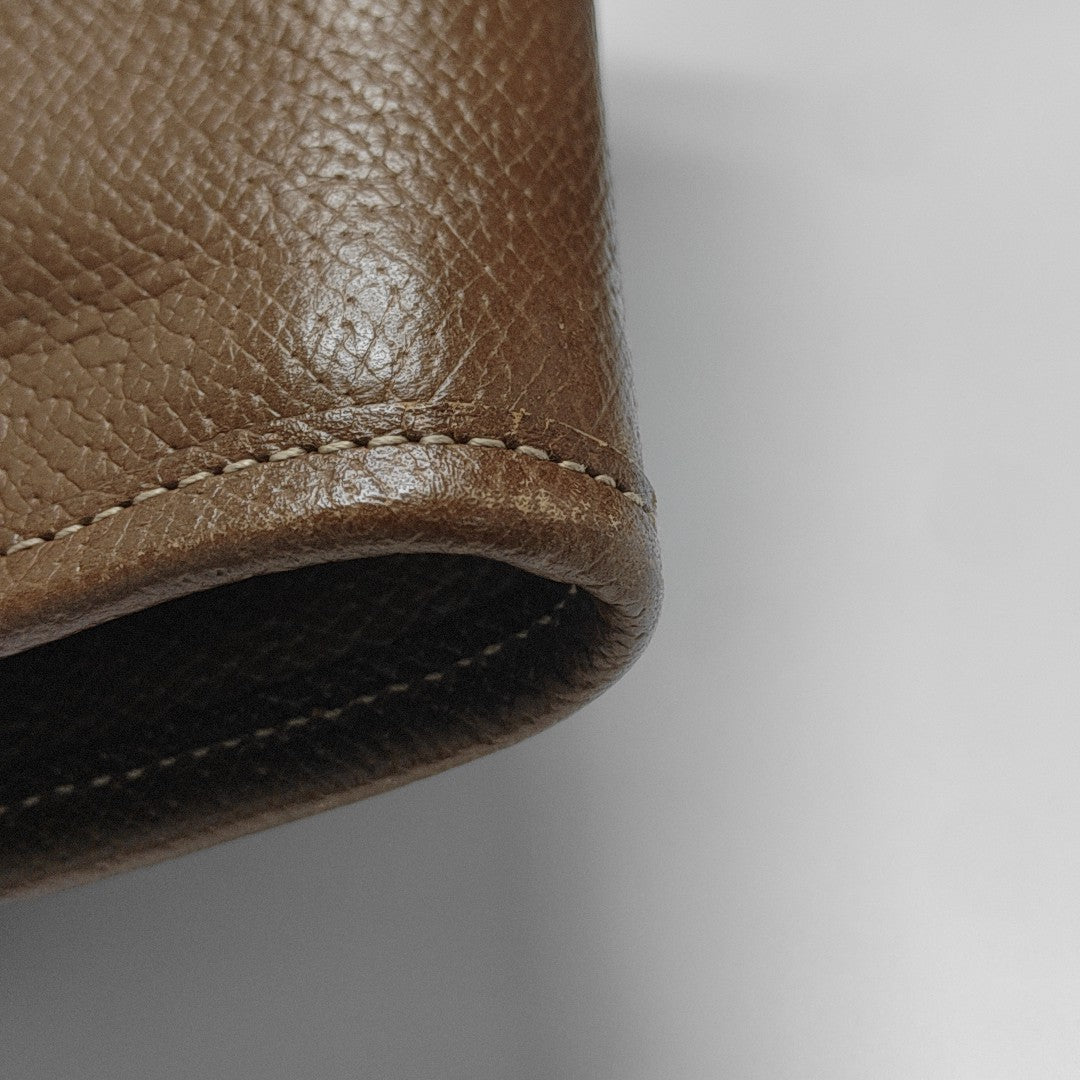 Bree Medium Monogram Canvas Beige
