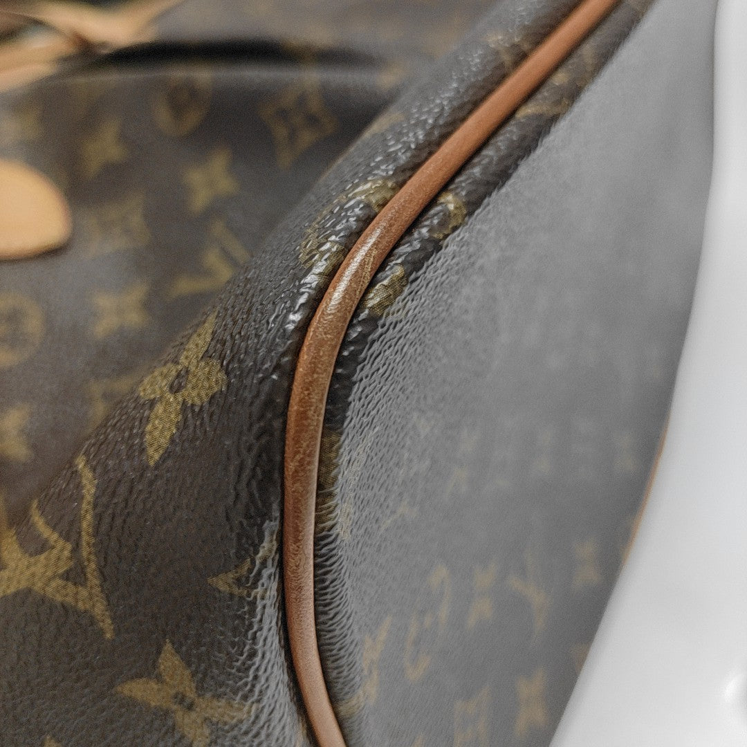 PALERMO PM Monogram Coated Canvas Brown
