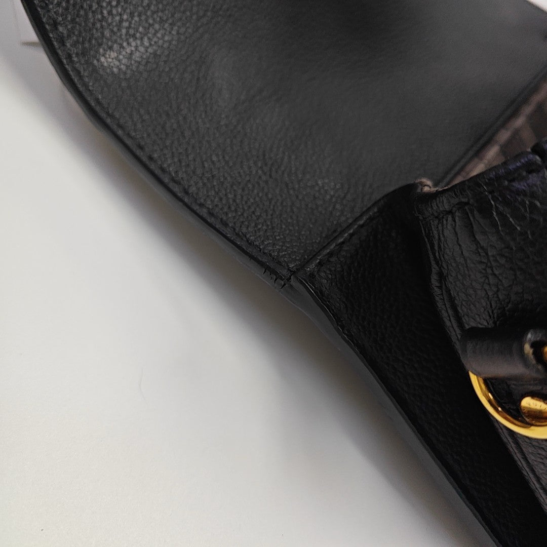 MÉTIS MM Monogram Calfskin Black