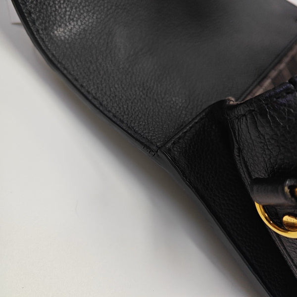 MÉTIS MM Monogram Calfskin Black