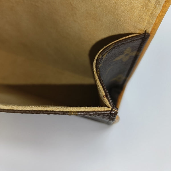 FLORENTINE Monogram Coated Canvas Brown