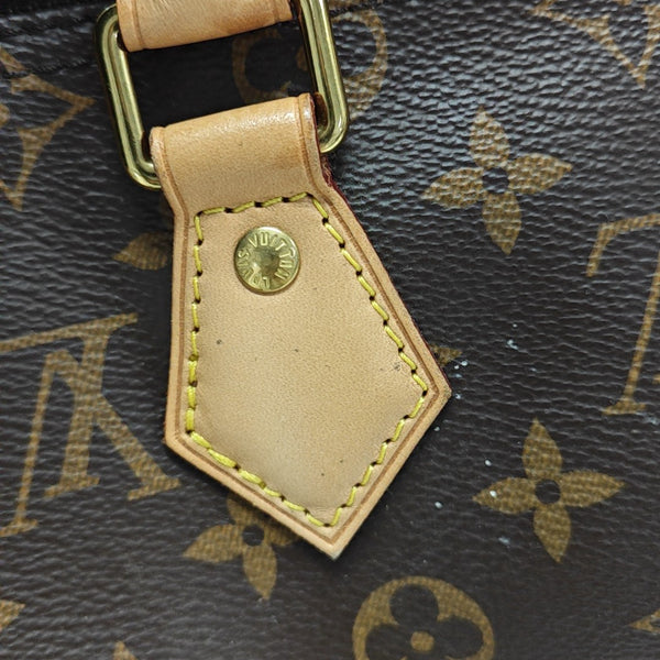 SPEEDY 25 Monogram Coated Canvas Brown