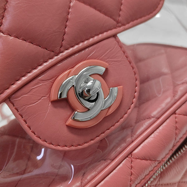 AQUARIUM Quilted Calfskin Red