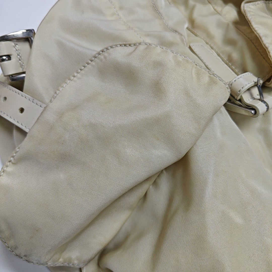 Re-Nylon Medium Nylon Beige