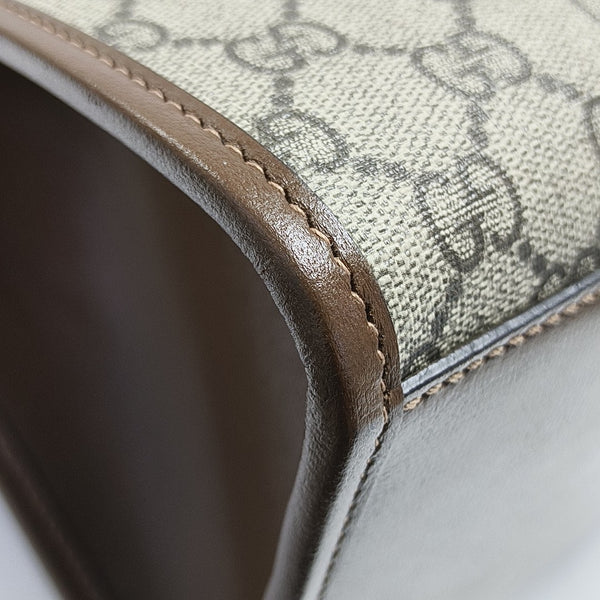 Retro Medium Monogram Coated Canvas Black