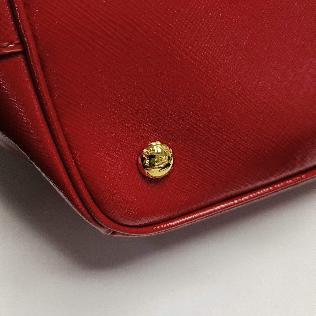Galleria Saffiano Calfskin Red