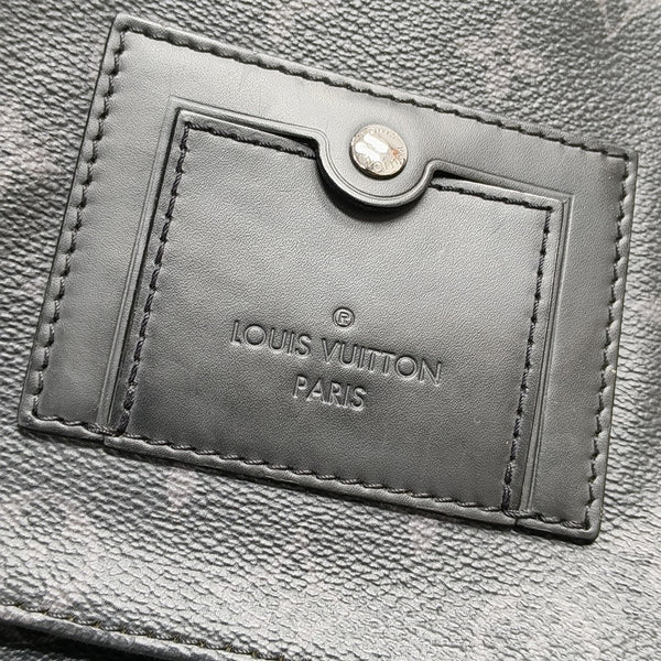 VOYAGER PM Monogram Coated Canvas Black